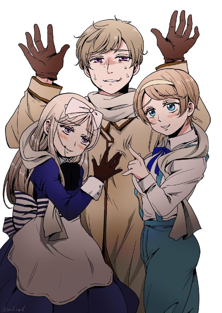 russia, ivan braginski, belarus, natalya arlovskaya, and ukraine (axis powers hetalia)