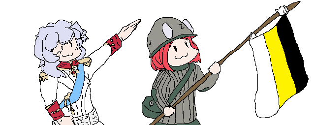 buhanka-chan and alpha 1918 (original)