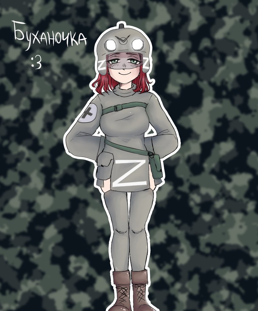 buhanka-chan (original) drawn by myata_artwork