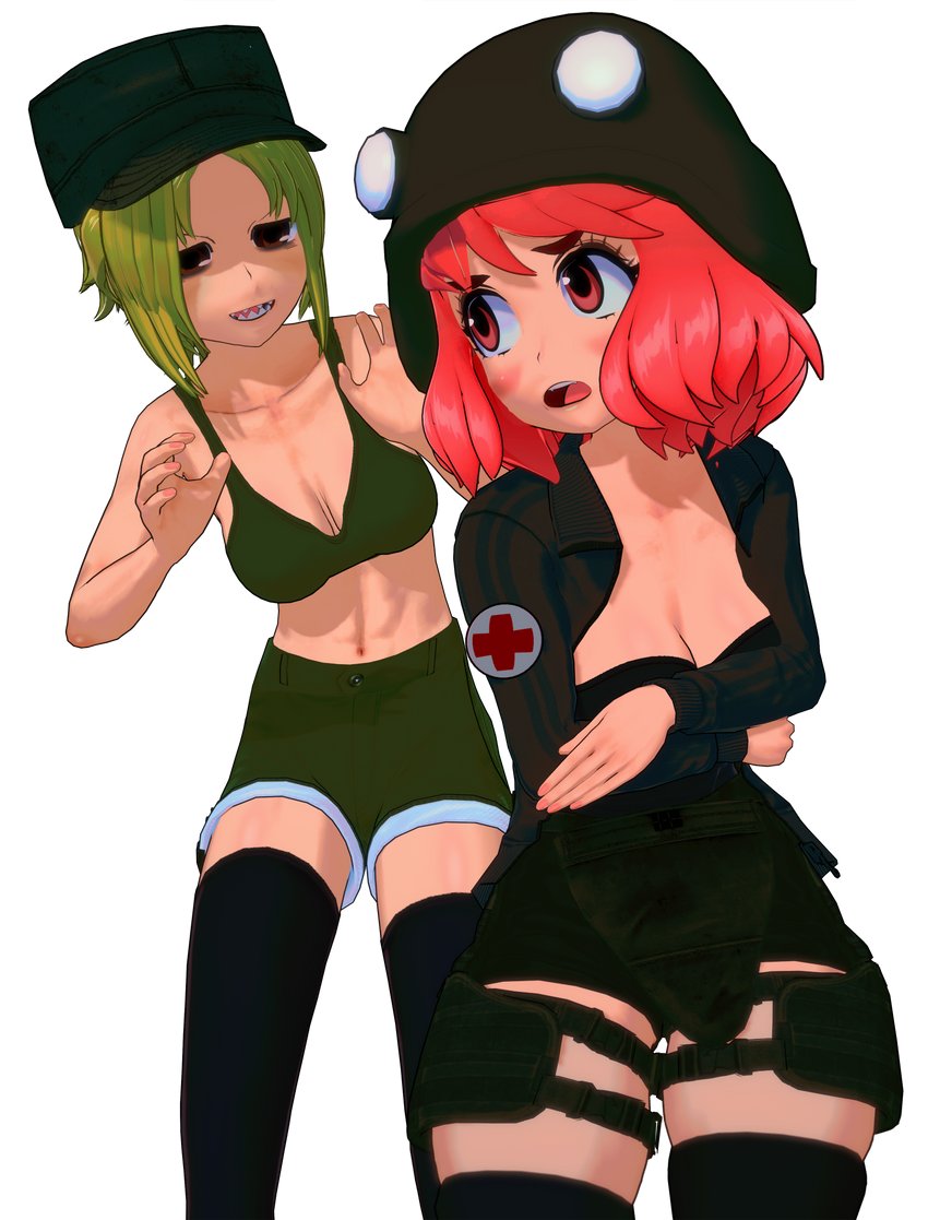 buhanka-chan and azov-chan (original)