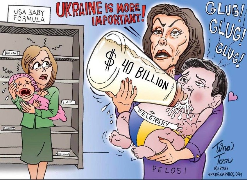 vladimir zelensky and nancy pelosi (original)