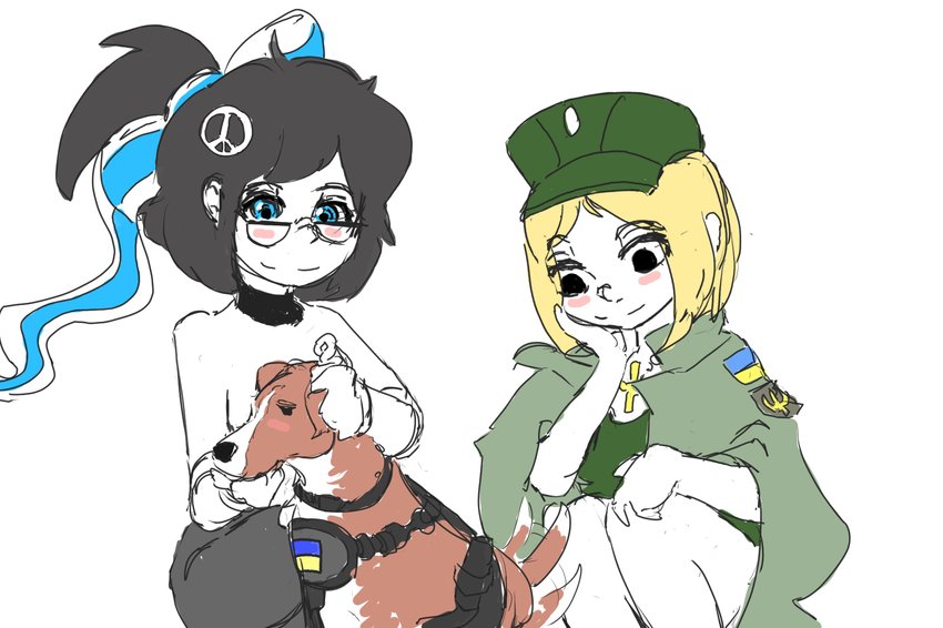 azov-chan and lera-chan (original)